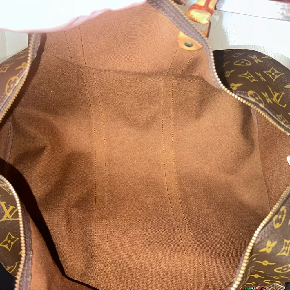 Authentic 1993 Louis Vuitton Monogram Carryall 50 Duffel Bag